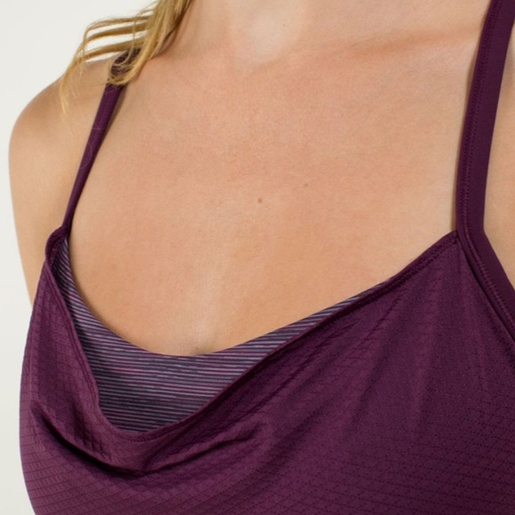 Lululemon C.Y.B Tank in Plum / Wee Are From Space September Plum Activewear - Picture 11 of 12